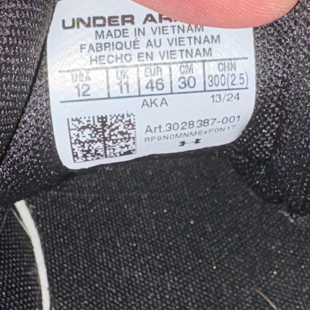 Under Armour Men’s Jogger, Lifestyle Shoe, Size 12 - Picture 7 of 7